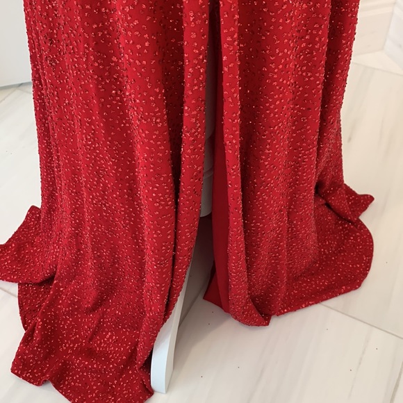 Badgley Mischka evening gown. Worn once!!! - Picture 4 of 7